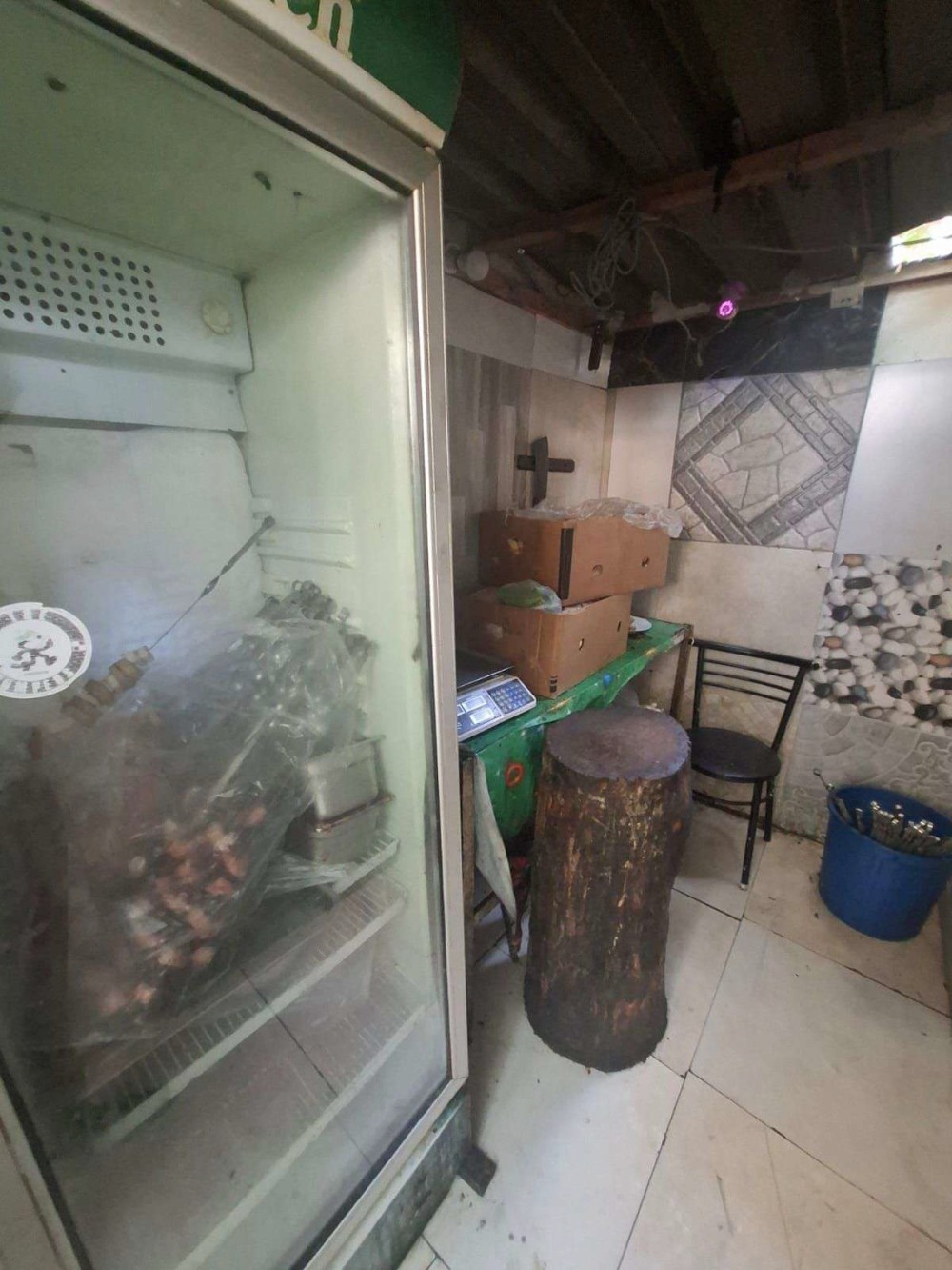 Bakının mərkəzində kabab evi bağlandı -FOTOLAR